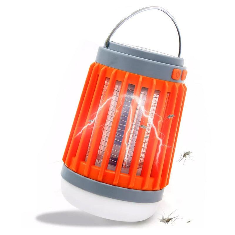 3 in 1 Mosquito Zapper, Lantern & Torch - Solar & USB Rechargeable