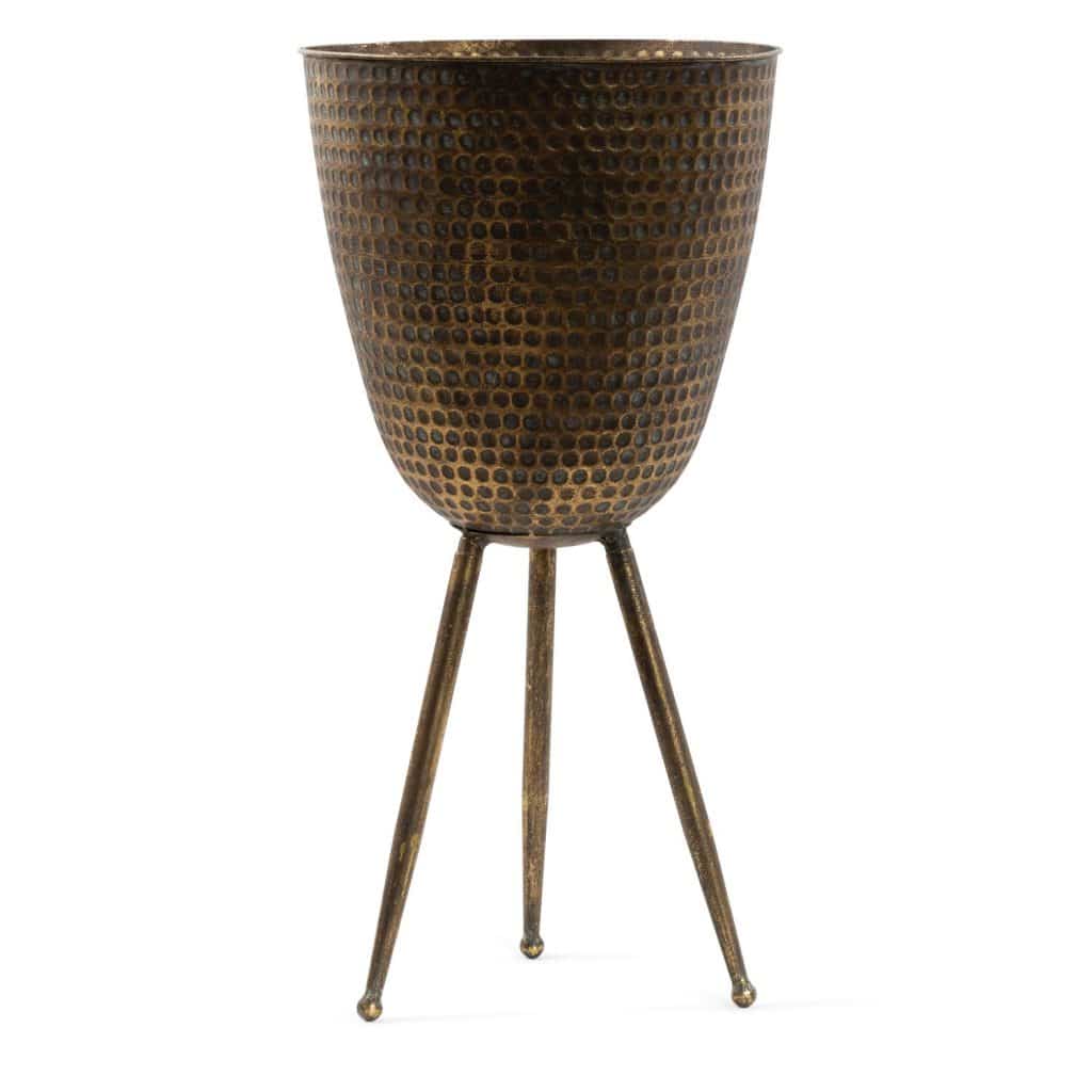 Dimple Planter || Antique White main image 1