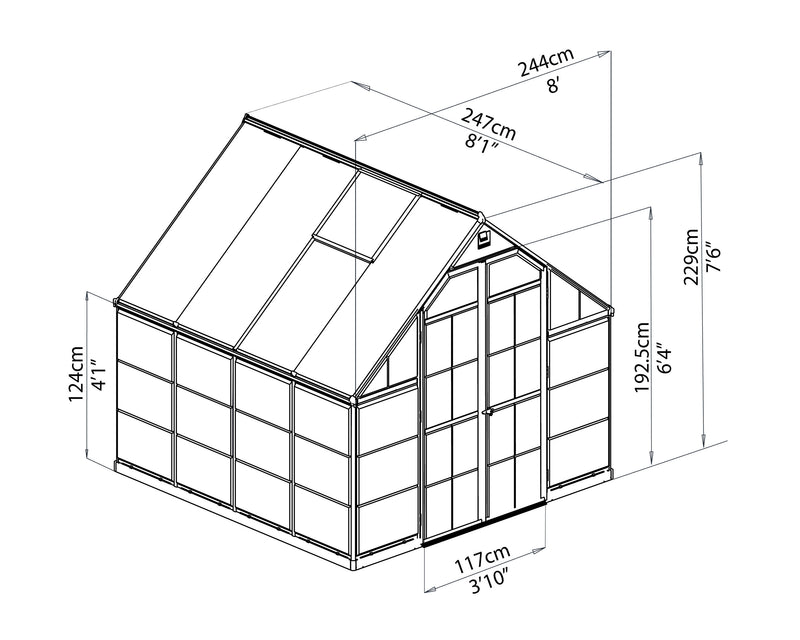 Balance Greenhouse - Silver