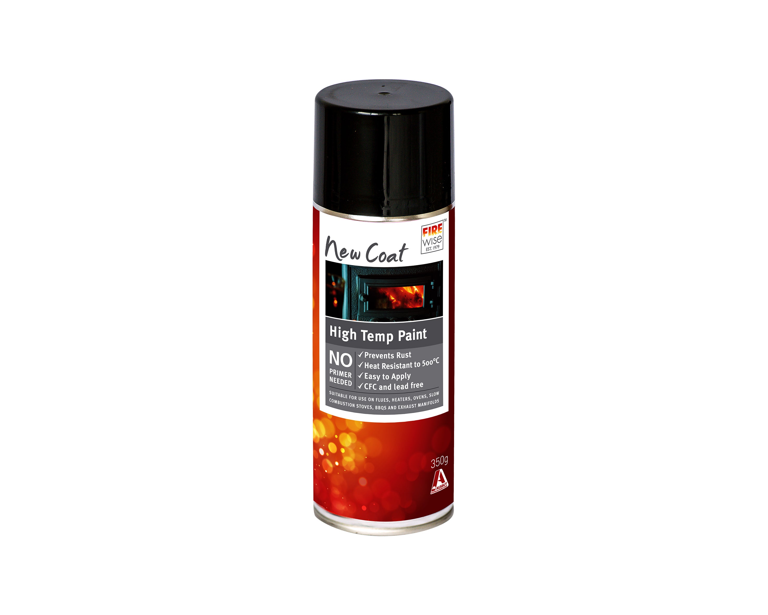 Firewise Black Beauty Cast Iron Stove Polish - 200ml