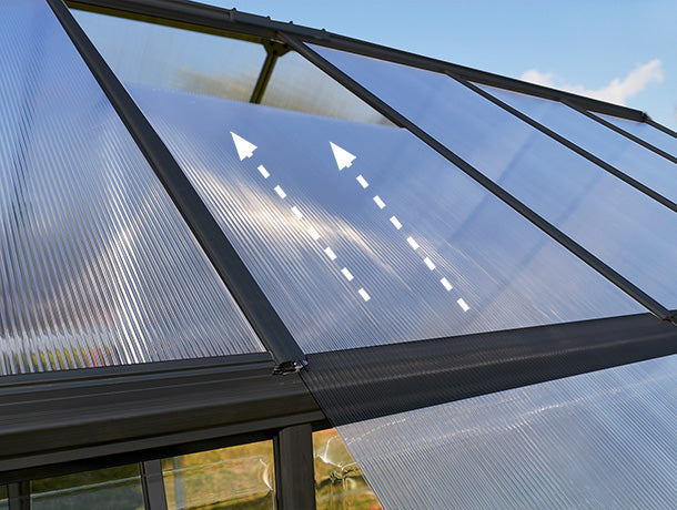 Hybrid Greenhouse - Charcoal Gray