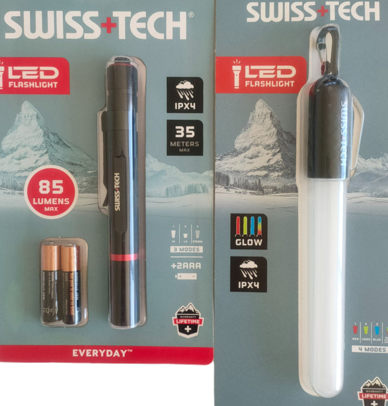 Swiss+Tech LED Flashlight - plus Free Gift