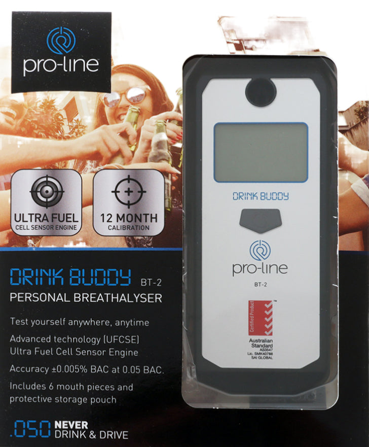 Personal Breathalyser Pro-line Drink Buddy 700 Uses