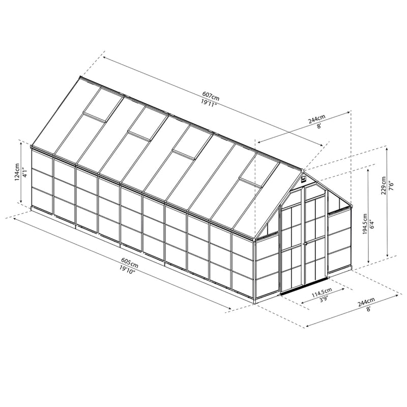 Balance Greenhouse - Grey