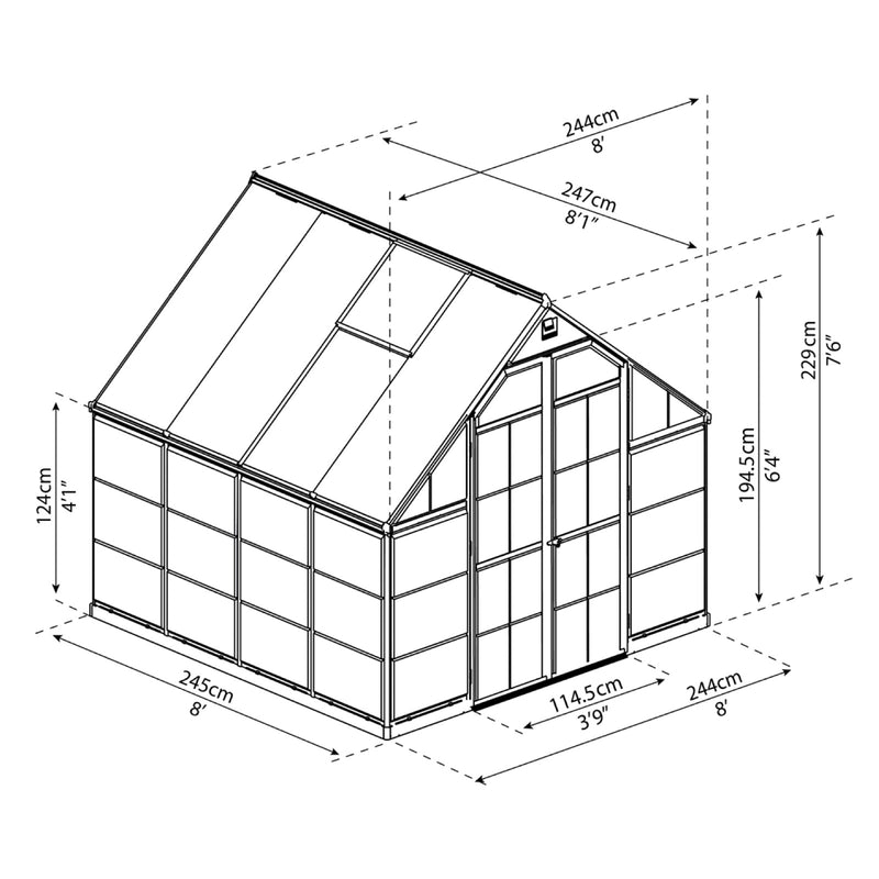 Balance Greenhouse - Grey