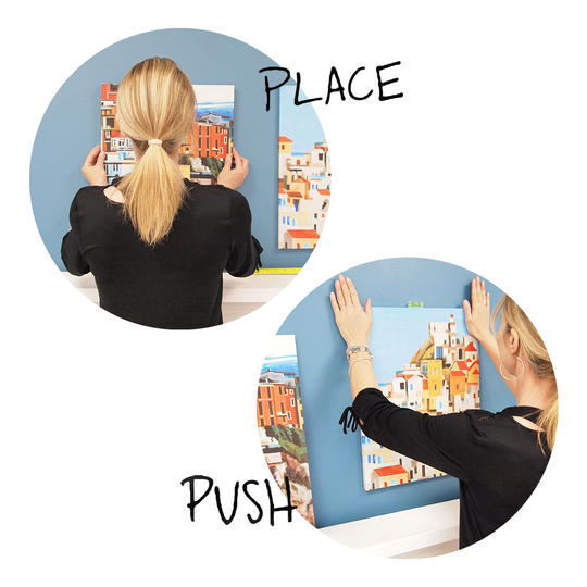 Picture Hanging Trio - Canvas Hangers, Picture Hooks, Anchor Points