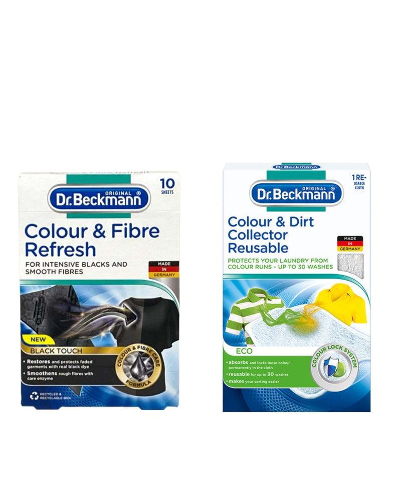 Dr Beckmann Laundry Colour Refresh & Dirt Collector Value Pack