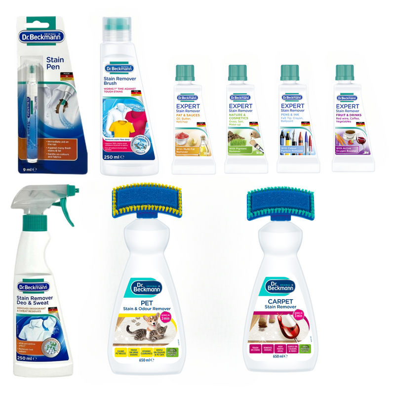 Dr Beckmann Mega Stain Remover 9 piece Value Pack