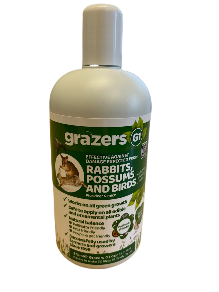 Grazers Rabbit, Possums & Bird Repellent - 375ml Concentrate