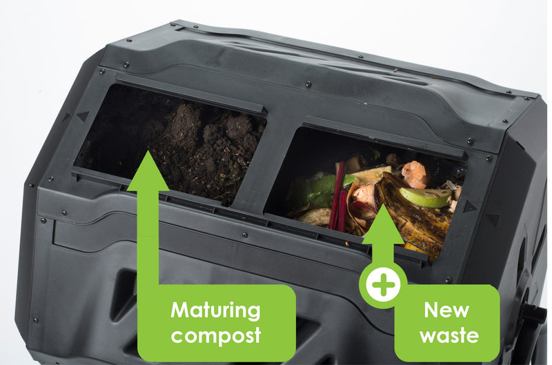 Compost Tumbler Roto 160L - Twin Chamber