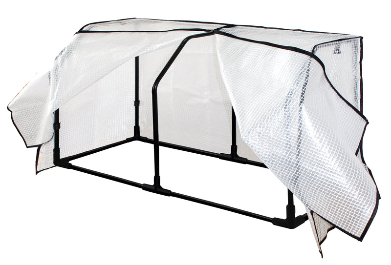 PE Greenhouse Frame & Cover for VegTrug WallHugger Small 1m & Medium 1.8m