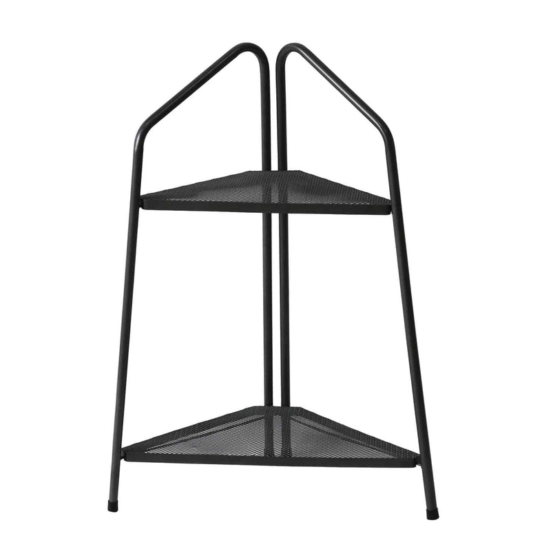 Plant Stand - Modern Corner 2 Shelf