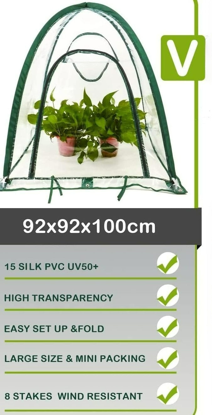 Poly Garden Covers - Twin Pack