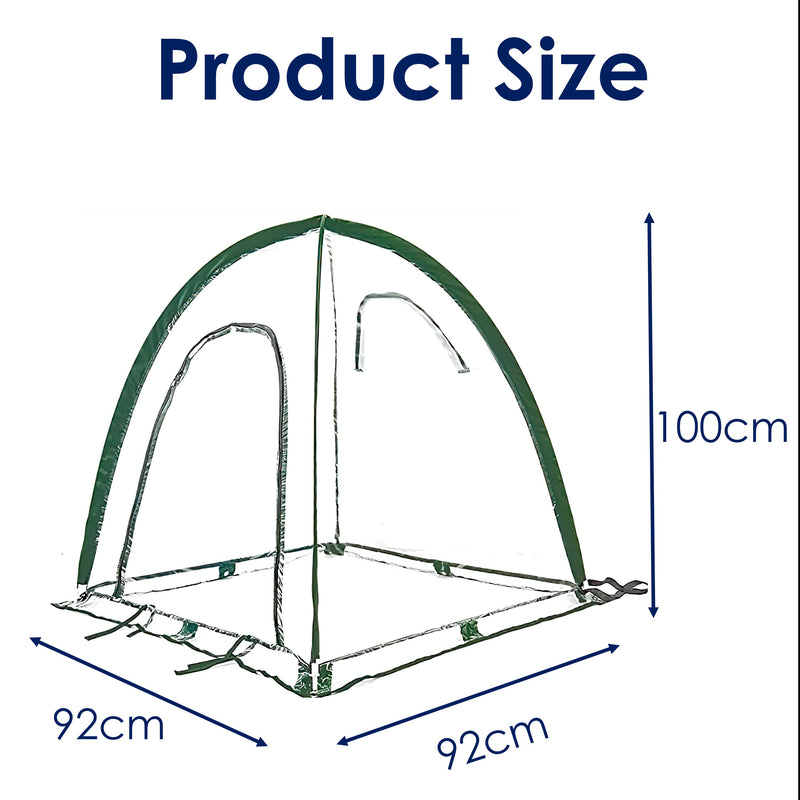 Poly Garden Covers - Twin Pack