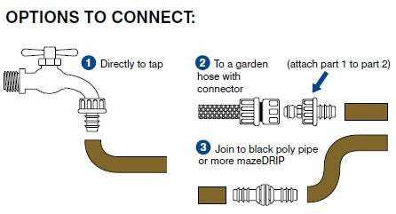 PC Drip Kit 25m - Maze