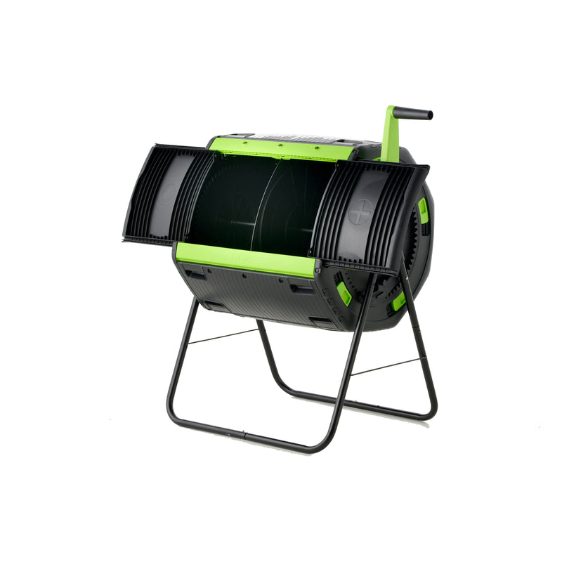 Compost Tumbler - 180L Geared Twin Tumbler