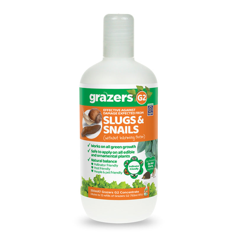 Grazers Slugs & Snails Repellent - 350ml Concentrate