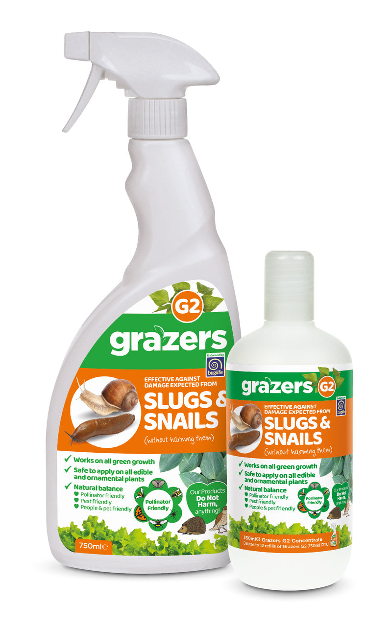 Grazers Slugs & Snails Repellent Garden Formula - Duo Pack