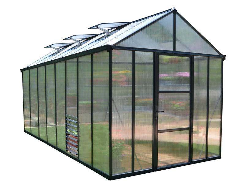 Glory Premium Greenhouse - Grey Frame